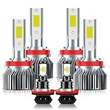 VIONTREX Fit For Nissan Altima 2007-2018 Driving Light Bulbs Combo, 500% Enhanced Visibility With 12000RPM Turbo Fan, Direct Installation, 6-Pack Lighting Bundle
