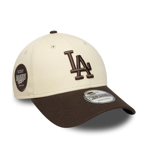 New Era Los Angeles Dodgers MLB Sidepatch 9Forty Cap Beige Braun - One-Size