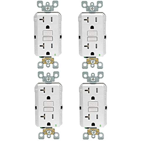 Leviton GFNT2-4W GFCI Receptacle Cover