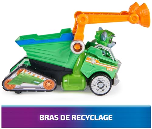 Paw Patrol Pat Patrouille Véhicule + Figurine Zuma du Film Voiture Figurine À Collectionner Sons Lumières Pat Patrouille Jouet Voiture pour Enfant et + - vue 5