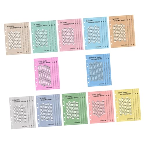 DIYEAH 48 Stück Geld Organizer Sparumschläge