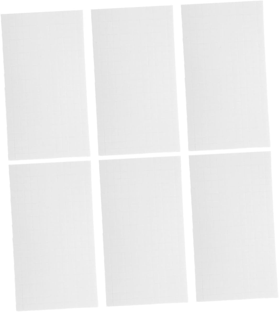 OUNONA 6sheet Foam Dot Squares Pre-Cut Double-Sided Adhesive Mounting Tape for Crafting DIY Scrapbook Projects and Office Supplies Total