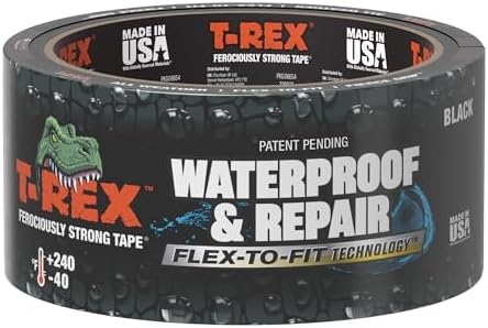 Amazon.com: T-REX Flexible Waterproof Tape - Heavy Duty Adhesive ...