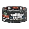 T-REX Flexible Waterproof Tape - Heavy Duty Adhesive Waterproofing Tape for Repair, Leaks, Roof Patches - Extreme Weather & UV Resistance - Black, 1.88" x 30 ft. (Pack of 1)