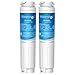 Produktbild 2x Waterdrop 644845 Kühlschrank Wasserfilter Ersatz Kompatibel mit Bosch Ultra Clarity 644845, Siemens Neff Miele 740560 00740560 9000194412 REPLFLTR10 Haier 0060820860 0060218743 Bypass Cartridge (2)