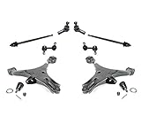 Mac Auto Parts 143450 Front Lower Control Arms Ball Joints Sway Bar Links Tie Rods 01-05 Honda Civic 1.7L