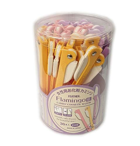4902470362007 【288個入】 フェザー フラミンゴML まゆ用 98472【キャンセル不可】 Amazon.co.jp: フェザー フラミンゴ ML まゆ用 ガード付 36本入 FLM-36