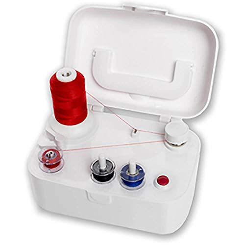Singer Bobbin Winder Avvolgitore Bobina, Bianco, Facile Avvolgimento Con Un Solo Tocco, Spegnimento...