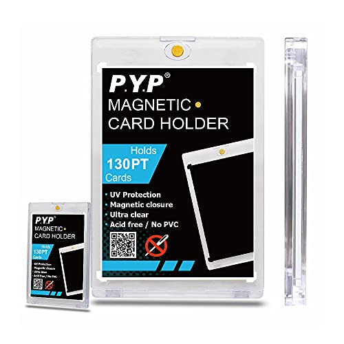 Black Friday - 40% OFF P.Y.P Protect You Play - 25CT Magnetic Card Holders (Fits up to 130pt Card) Baseball, Football, Basketball, Hockey, Sports Card, Gaming & Trading Card Collecting Supplies 🔥 Cashback up to 70% P.Y.P Protect You Play - 25CT Magnetic Card Holders (Fits up to 130pt Card) Baseball, Football, Basketball, Hockey, Sports Card, Gaming & Trading Card Collecting Supplies