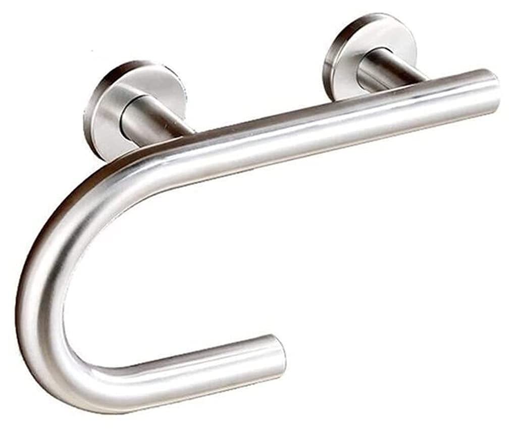 Poręcz Grab Bar w kształcie litery U do łazienki i pryszniców stal nierdzewna zakrzywione polerowane chromowane wanny bezpieczeństwa poręcz ściana toaleta antypoślizgowy uchwyt dla osób starszych