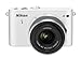 Produktbild Nikon 1 J3 Systemkamera (14 Megapixel, 7,5 cm (3 Zoll) LCD-Display, Full HD) Double Zoom Kit inkl. 1 Nikkor 10-30 mm und 30-110 mm Objektiv weiß
