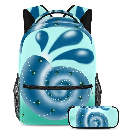 Sac à dos conque marine ergonomique pour soulager le dos des élèves et ranger tout