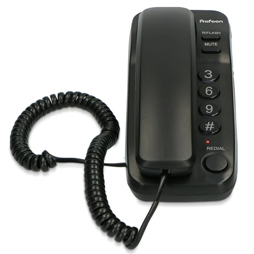 Profoon Schnurgebundenes Telefoon TX115 Schwarz