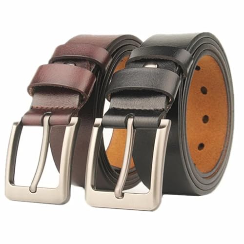 Personalized Gift for Men Pin Buckle Belt Custom Engraved Text Genuine Leather Belt for Grooms Father's Day4