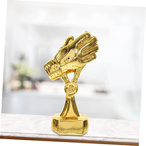 NOLITOY Luva Troféu Decoração De Mesa Decorações Memoriais Lembrança Presentes Futebol Goleiro Prese