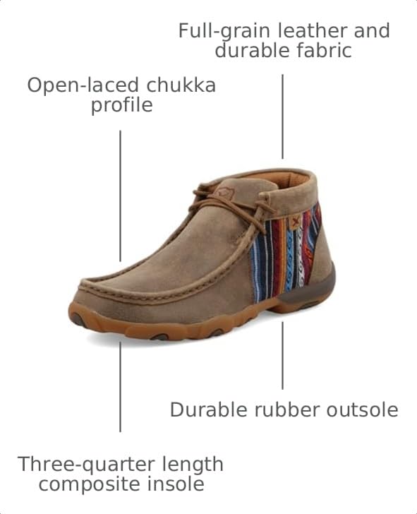 Image of Twisted X Womens Chukka Driving Moc Boot