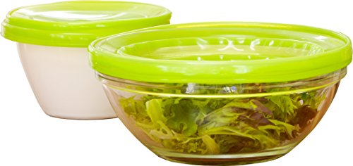 Lidlover 5"-7" And 7"-9" Silicone Lid, Green - Set Of 2 #TOP5