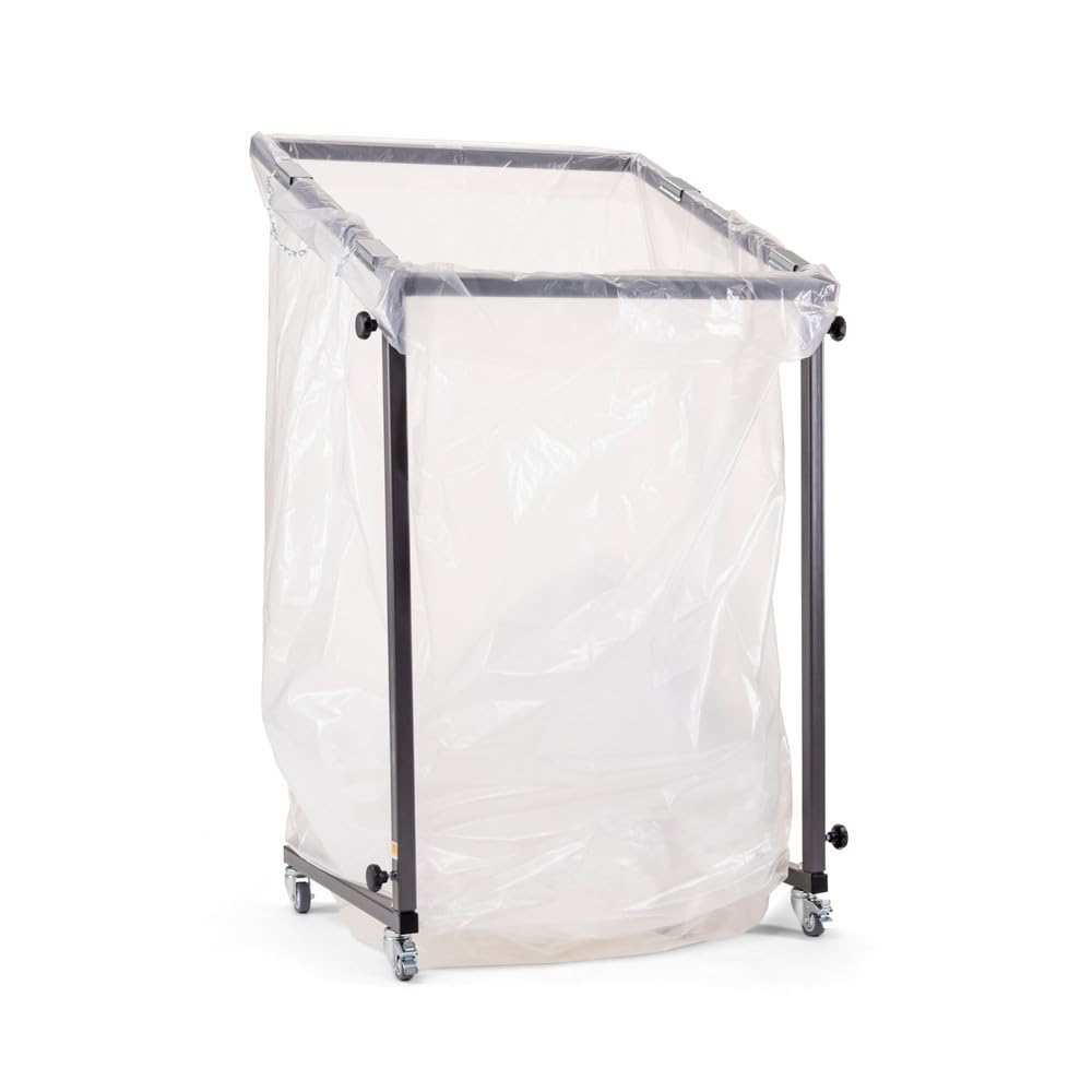 Steinbock Großvolumen Wertstoffsammler | 1.000 Liter Volumen | HxBxT 123 x 73 x 69,5 cm | fahrbar | hochwertig & stabil | Müllsackständer aus Stahl | vielseitig einsetzbar | Made in Germany