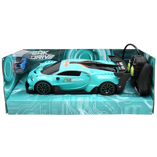 Carrinho de Controle Remoto Recarregável Raider com Luz LED 3D Alta Velocidade Brinquedo Infantil (V