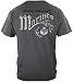 Marine Corps, USMC T-Shirt Marines Eagle Elite Breed Silver Foil XXX-Large Chorcoal Gray
