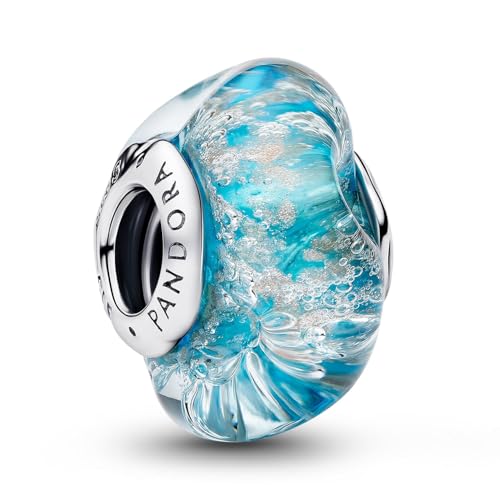 Colgante de Plata de Ley con Cristal Turquesa y Brillo