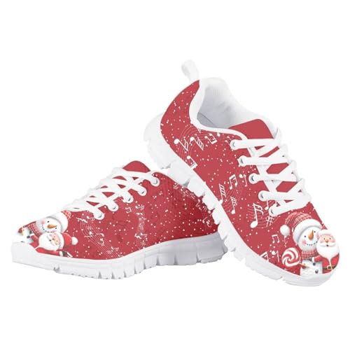 Girls Sneakers Kids Lightweight Breathable Lace-up Athletic Running Shoes for Teen Girls Sport Wear4