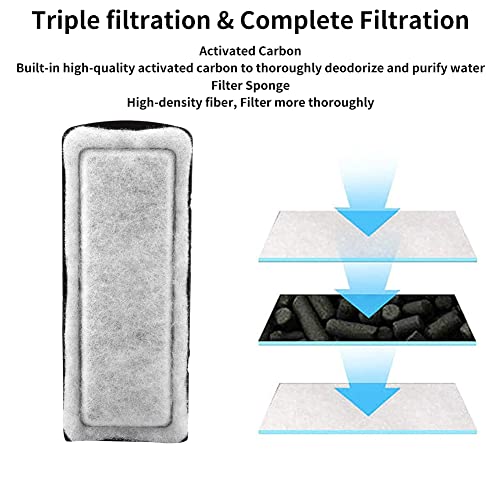 Acquario Filtro in Spugna,Spugna filtrante per Acquario Filtro in Schiuma Acquario Filtro Spugna Spugna per Acquario Filtrante dei Pesci Accessori per Il Filtro Spugna Acquario per Acquario - Image 4