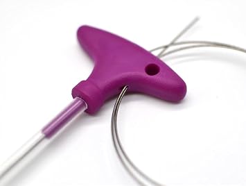 IKEJIME KIT Authentic Ike Jime Tools: Ikijime Fish Spike With Wire Stainless Steel (Imported From Japan) Magenta Iki Jime Handle Long Ikejime Kit
