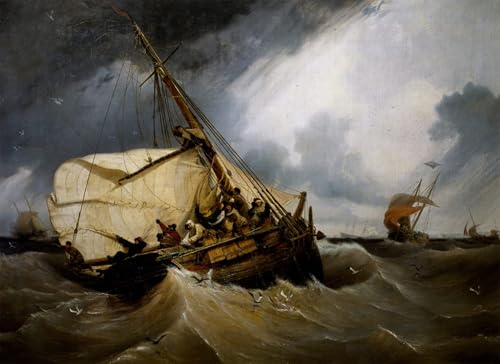 Poster Pêche à la morue par Garneray pour créer un décor de bureau inspirant