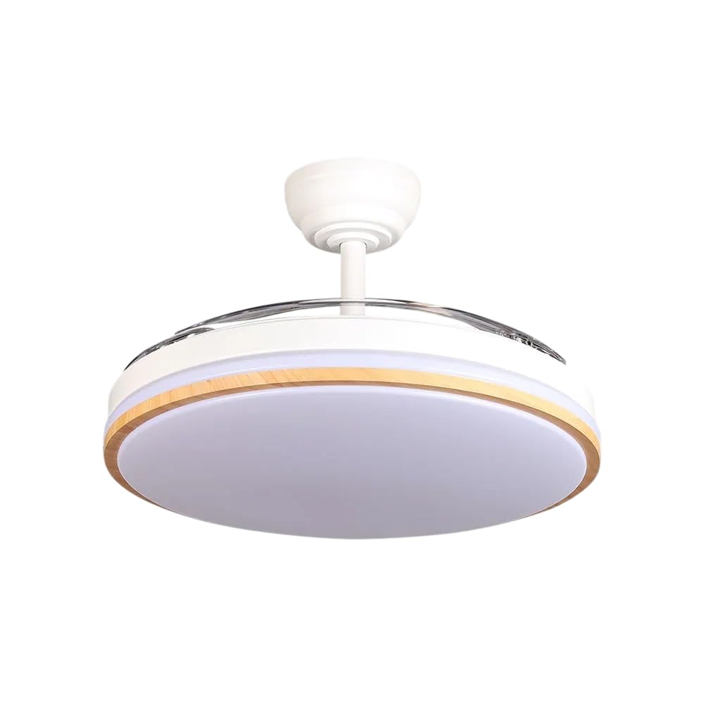 ABRILA Ventilador DC 60 W Lüfterkomponente, Weiß, Größe VAR 156574