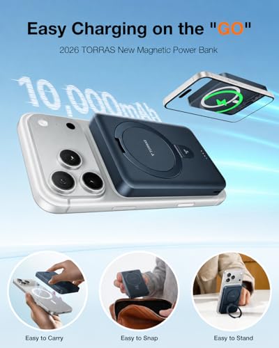 TORRAS EasyGo 10000mAh Cargador Portátil Magnético miniatura 2