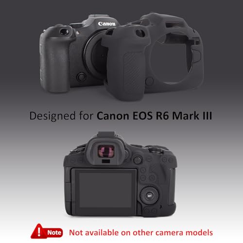 Funda Silicona VOVMOEYA para Canon EOS R6 Mark III miniatura 2