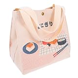 Photo Gallery ukcoco borsa pranzo termica in tela beige giapponese con design e resistente per ufficio scuola e picnic Photo Gallery ukcoco borsa pranzo termica in tela beige giapponese con design e resistente per ufficio scuola e picnic
