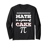 Photo Gallery la matematica è un pezzo di torta pi maglia a manica Photo Gallery la matematica è un pezzo di torta pi maglia a manica