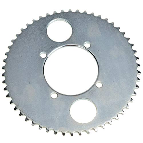 Hiaors T8F 54T Tooth Rear Dirve Sprocket Cog With 116 Links Chain And Master Link Kits For 47Cc 49Cc 2 Stroke Chinese Kids Mini Moto Pocket Bike Gas Scooter Atv Quad Pit Dirt Bike Goped #TOP4