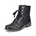 Produktbild Rieker Damen Schnürstiefeletten 71218, Frauen Stiefeletten,schnürboots,reißverschluss,Boots,Stiefel,Bootee,Booties,schwarz (00),38 EU / 5 UK