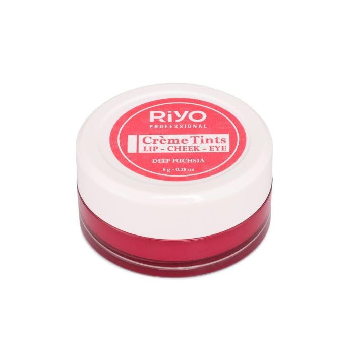 Riyo Professional Lip and Cheek Tint - Dark Pink | Lip Tint for Women | Creme Based | Natural & Organic | 8 gm - Image 3