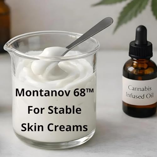 Montanov 68&trade; Emulsifier for Cannabis Creams and Lotions