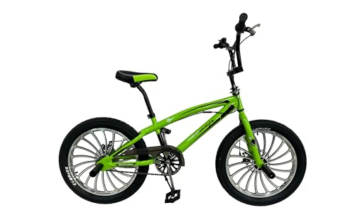 Royal Led Bicicletta Freestyle bici 20 pollici bmx freestyle cerchi in lega e freni a disco vari colori manubrio rotore...