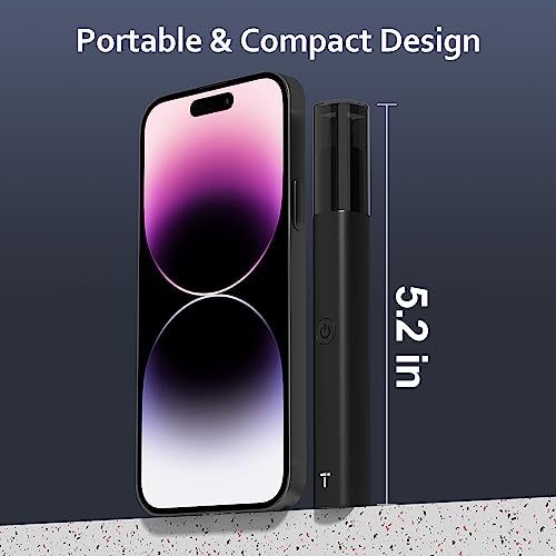 Tifor 8,000 Rpm Nose Hair Trimmer For Men - Electric Nose Hair Trimmer Rechargeable - Ipx7 Metal Ear Nose Trimmer Eyebrow Facial Hair Removal Tool #TOP6