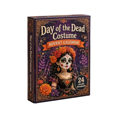 Day of the Dead Costume Advent Calendar 2026, 24 Days of The Dead Calendars - image 6