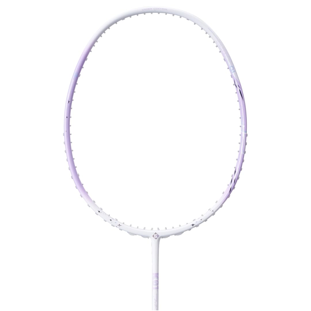 K01 Badminton Racket 5U Offensive Type | 7.0 mm Shaft Diameter, 302 mm Balance, Max 32 lbs Tension, 76 Holes, 675 mm Length-image-21