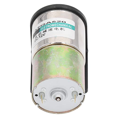 Motor de Engrenagem Sem Fim DC Com Travamento Automático, Liga de Alumínio, Motor Elétrico Micro Esc