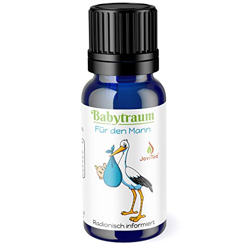 JoviTeau00ae Babytraum Kügelchen - Homöopathie für den Mann in der Kinderwunsch Phase - traditionelle Rezeptur - Made in Germany 10g