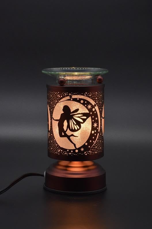 Fairy Moon Metal Lite-Touch Electric Aroma Lamp Oil and Wax Tart Warmer
