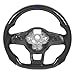 Customized Steering Wheel Car Accessories Carbon Fiber Steering Wheel Compatible For Volkswagen GTI Golf MK7 MK7.5 R 2015 2016 2017(Style B)