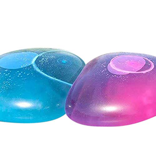 cutewarehouse Bubble Balloon Inflatable Funny Toy,TPR Transparent Beach Bubble Ball Filled with Water