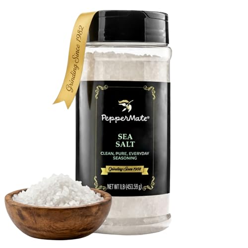Sal marina gruesa Gourmet PepperMate 1.06 lb miniatura 1