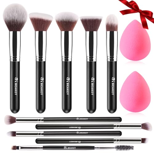 Valentine's Day Makeup Brushes Set for Her