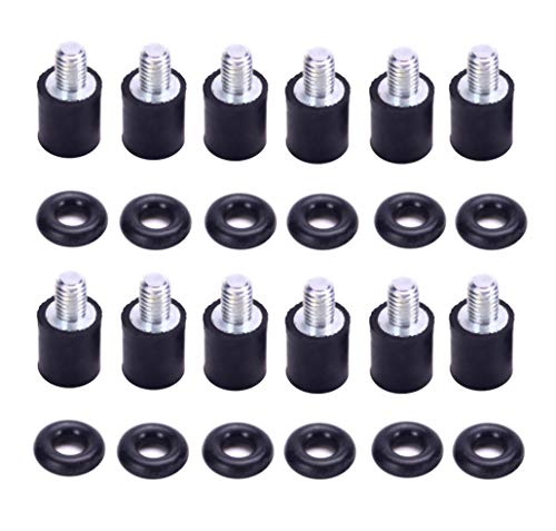 FPVDrone M3 Flight Controller Anti-Vibration Standoffs Fixed Screws Soft Mounting Hardware with...